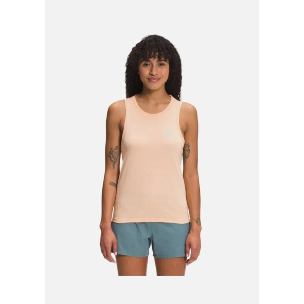 NWT The North Face Women's Simple Logo Tri-Blend Tank Top Size Medium